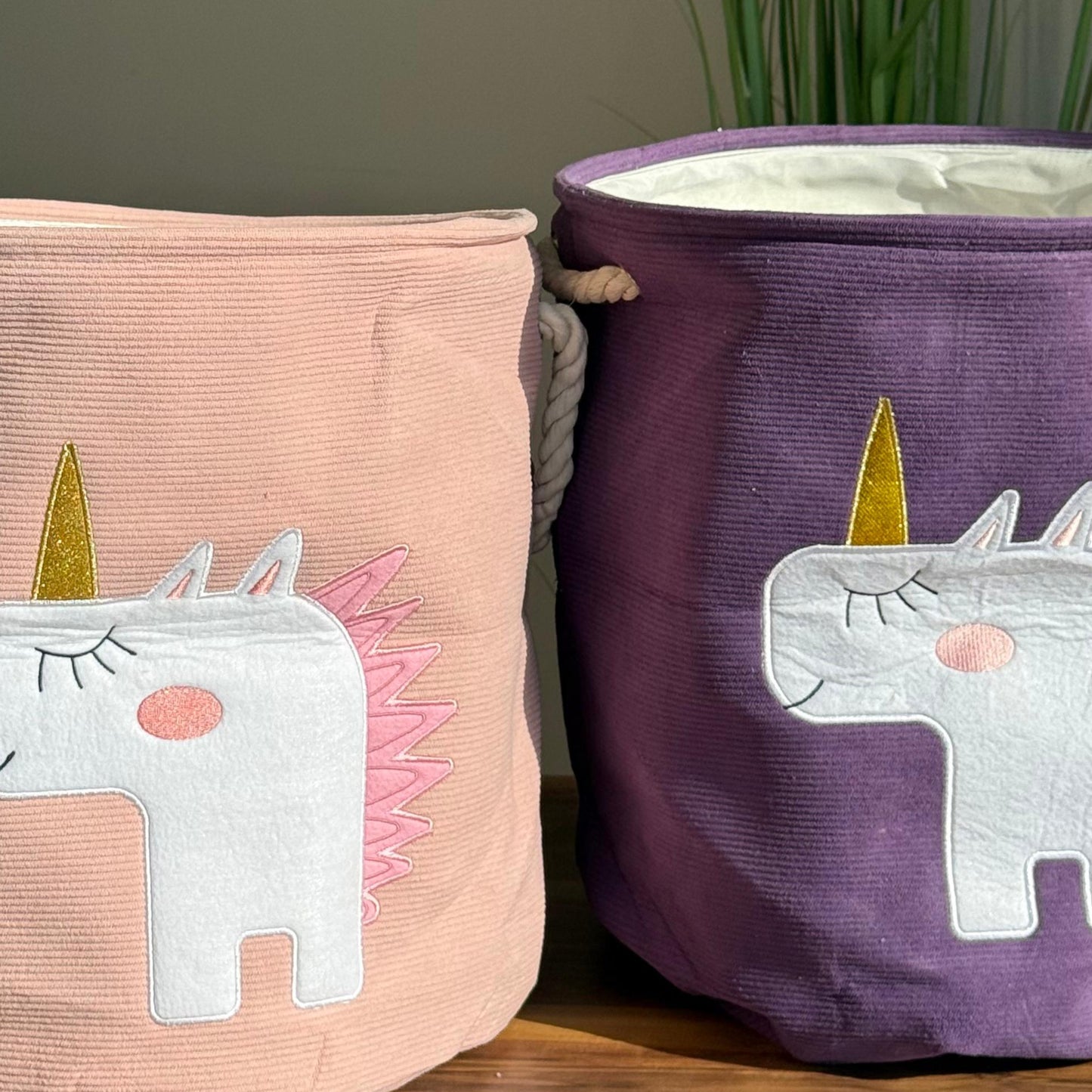 سلال تخزين قماشية متعددة الاستخدامات