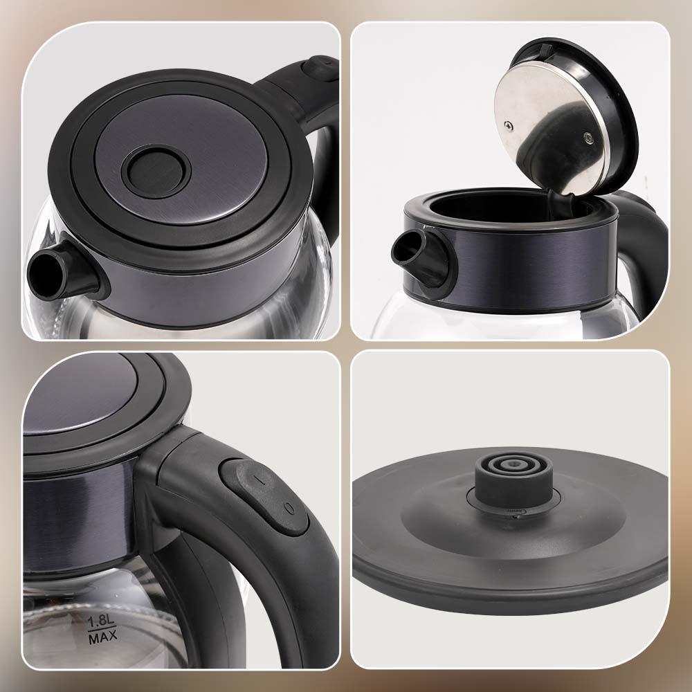1.8L شووشەیی کتری کارەبایی