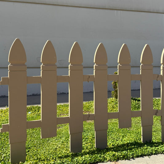 Plastic Picket Garden Fence