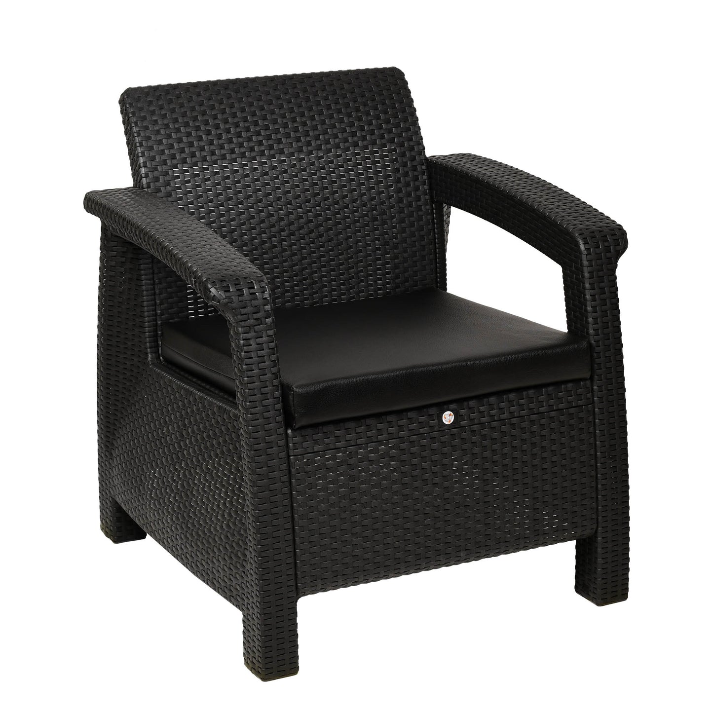 کورسییەکی تاک بە باخچەی مۆدێرن