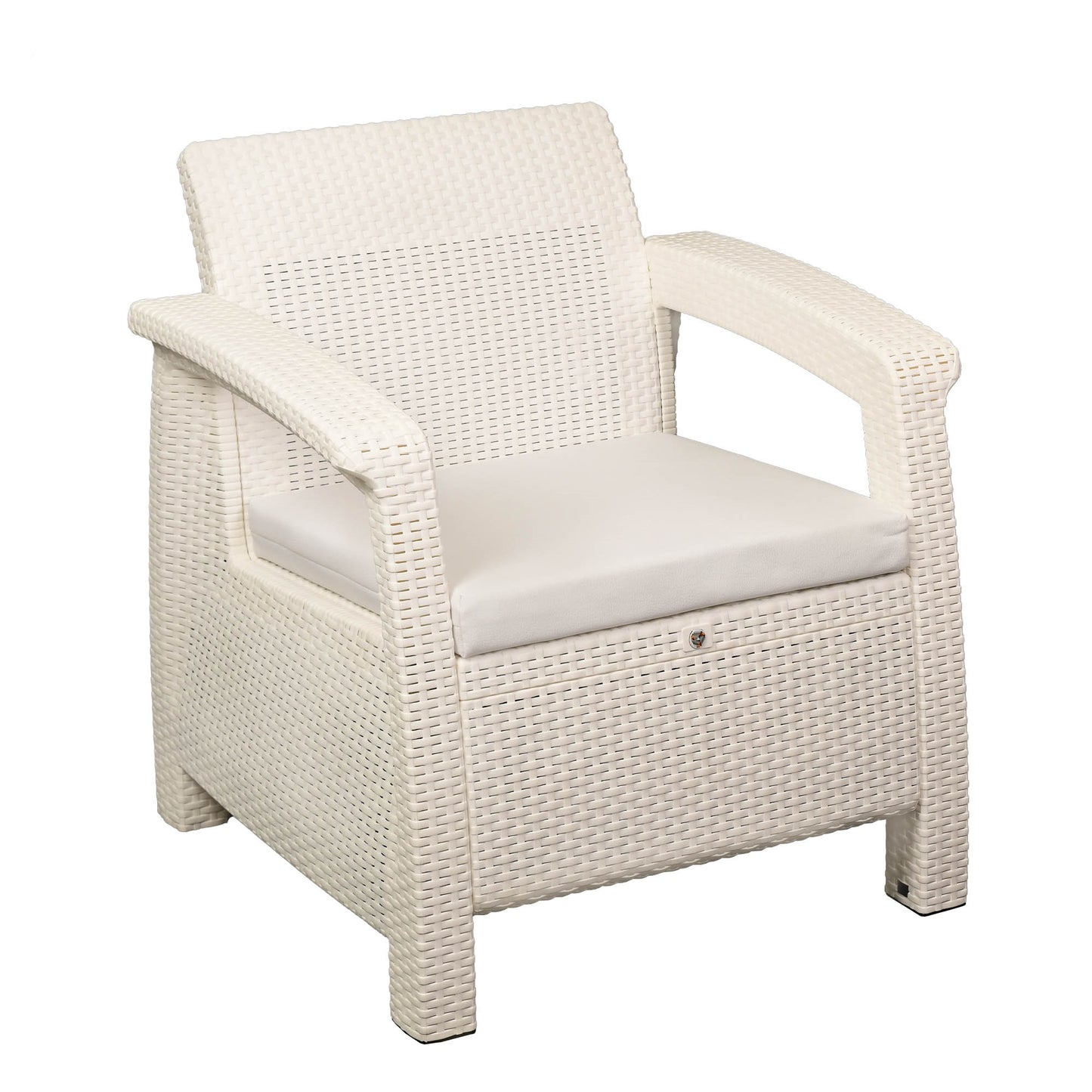 کورسییەکی تاک بە باخچەی مۆدێرن