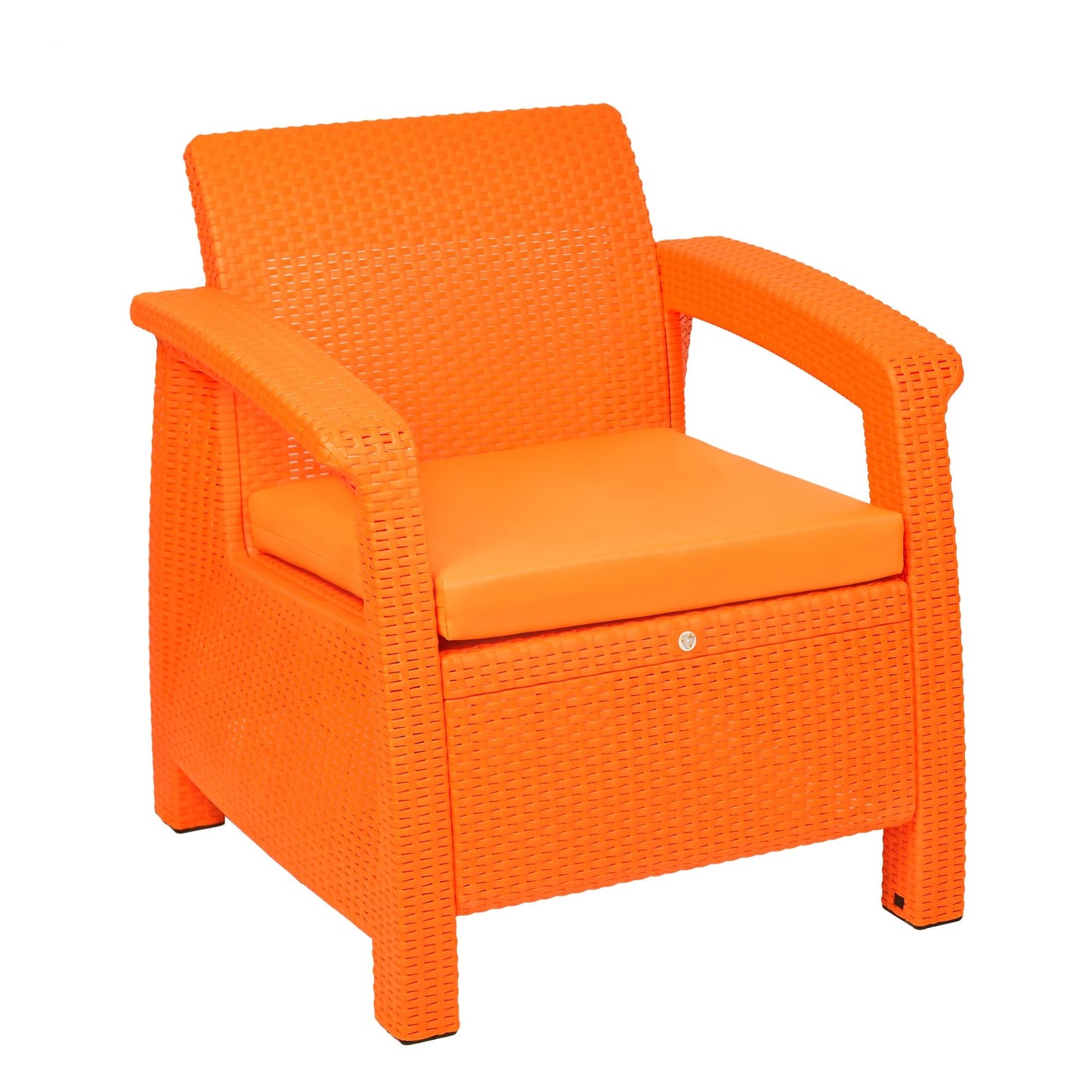 کورسییەکی تاک بە باخچەی مۆدێرن