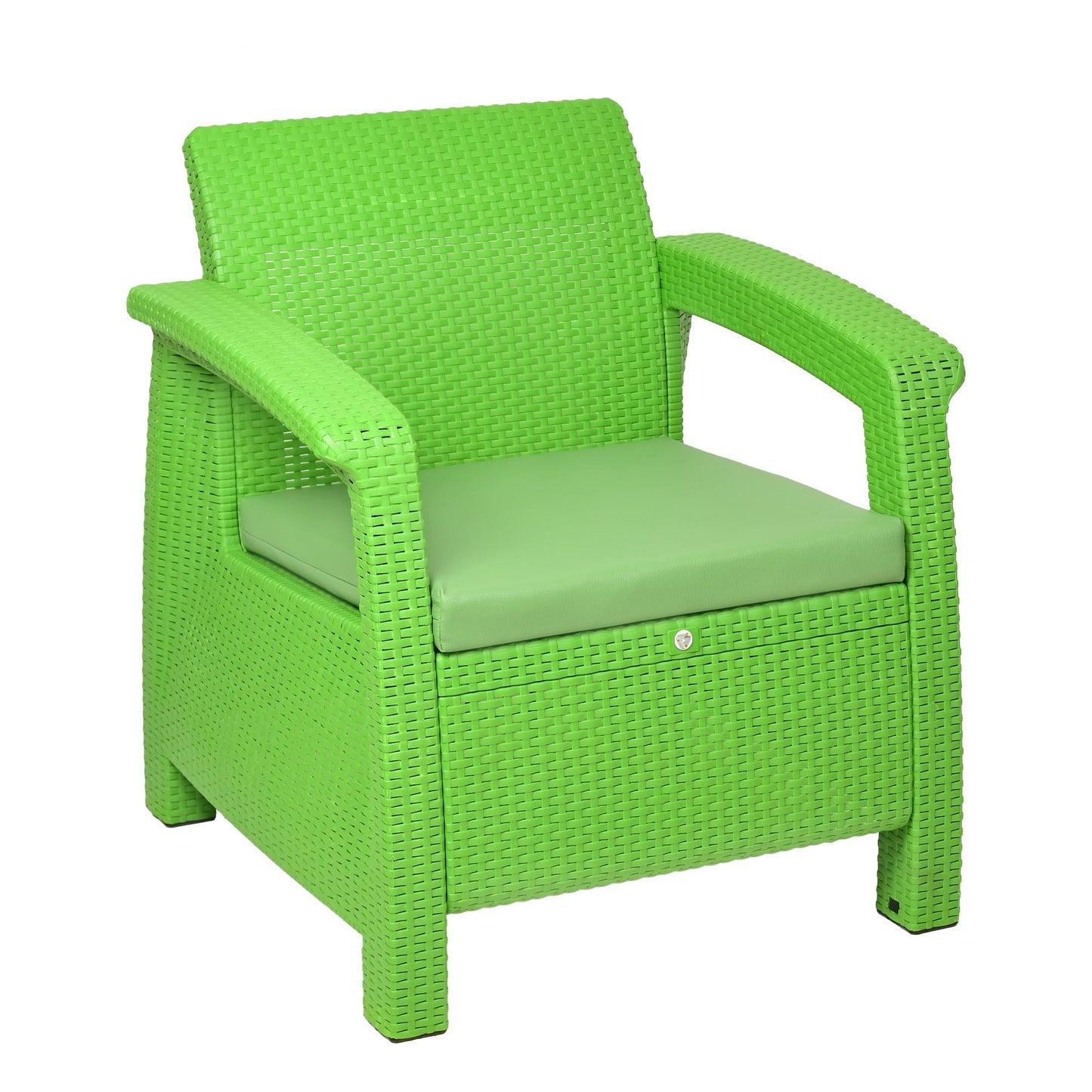 کورسییەکی تاک بە باخچەی مۆدێرن