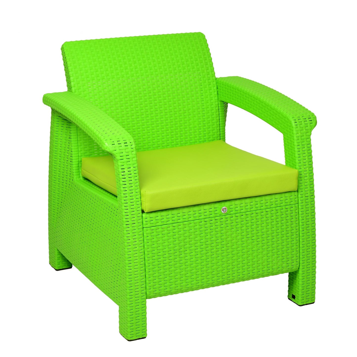 کورسییەکی تاک بە باخچەی مۆدێرن