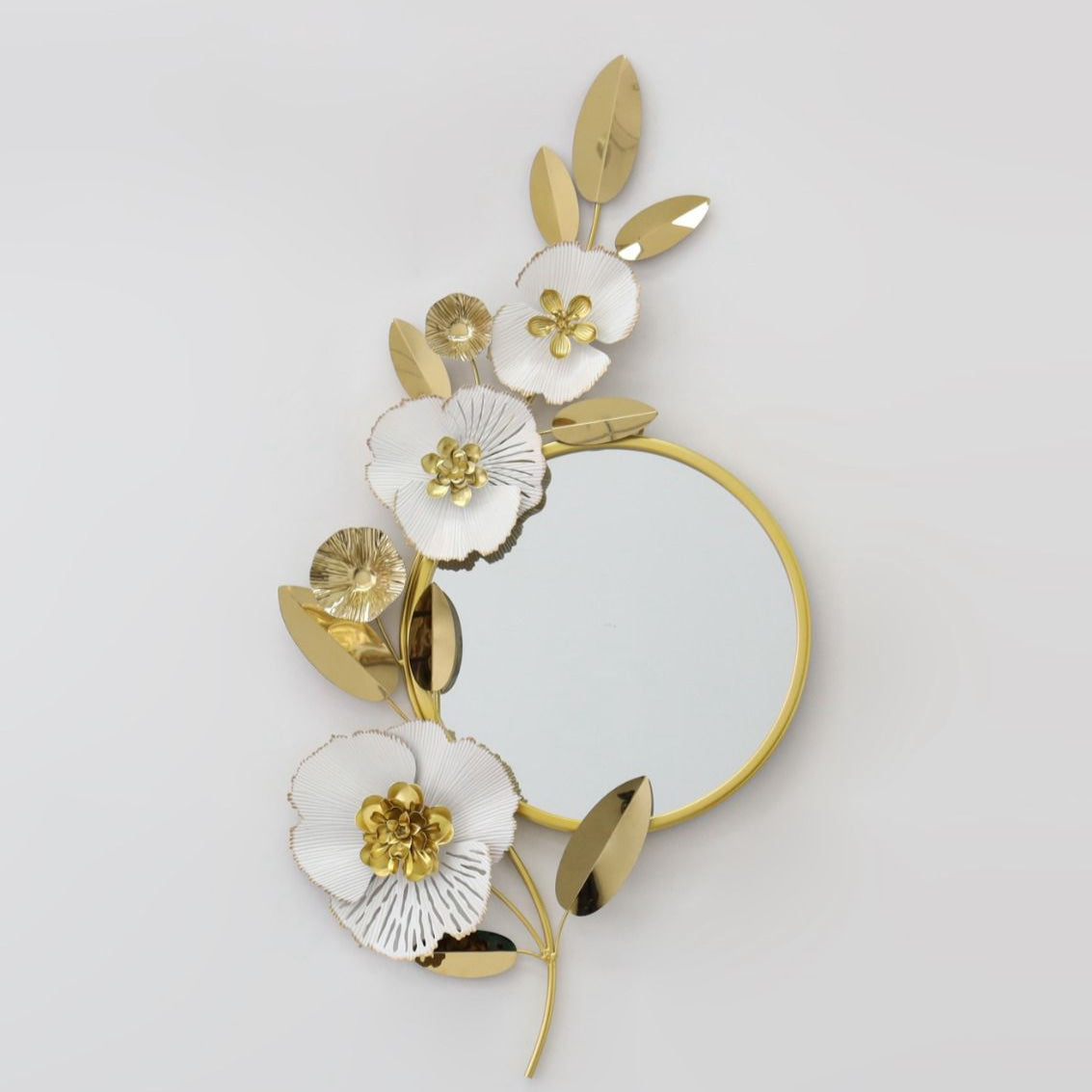 SMB0232 24 Golden Rim Wall Mirror & Decoration