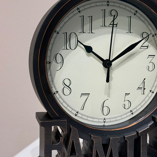 Classic Home Decor Tabletop Clock