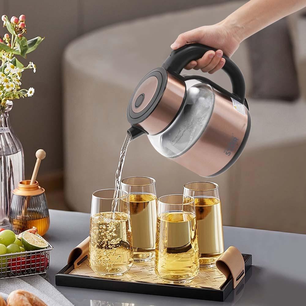 1.8L شووشەیی کتری کارەبایی