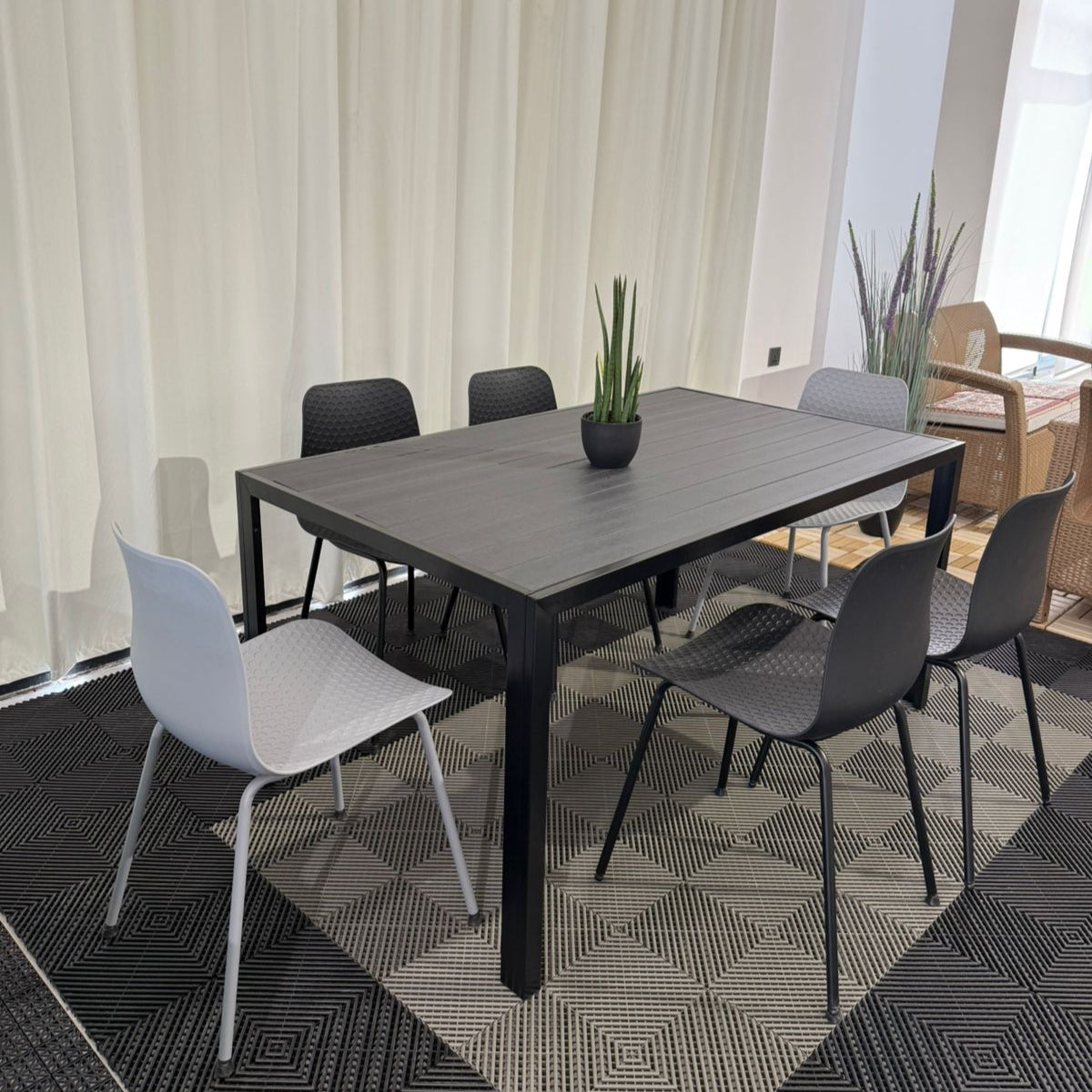 Modern Chair & Nova Table Outdoor Furniture Set