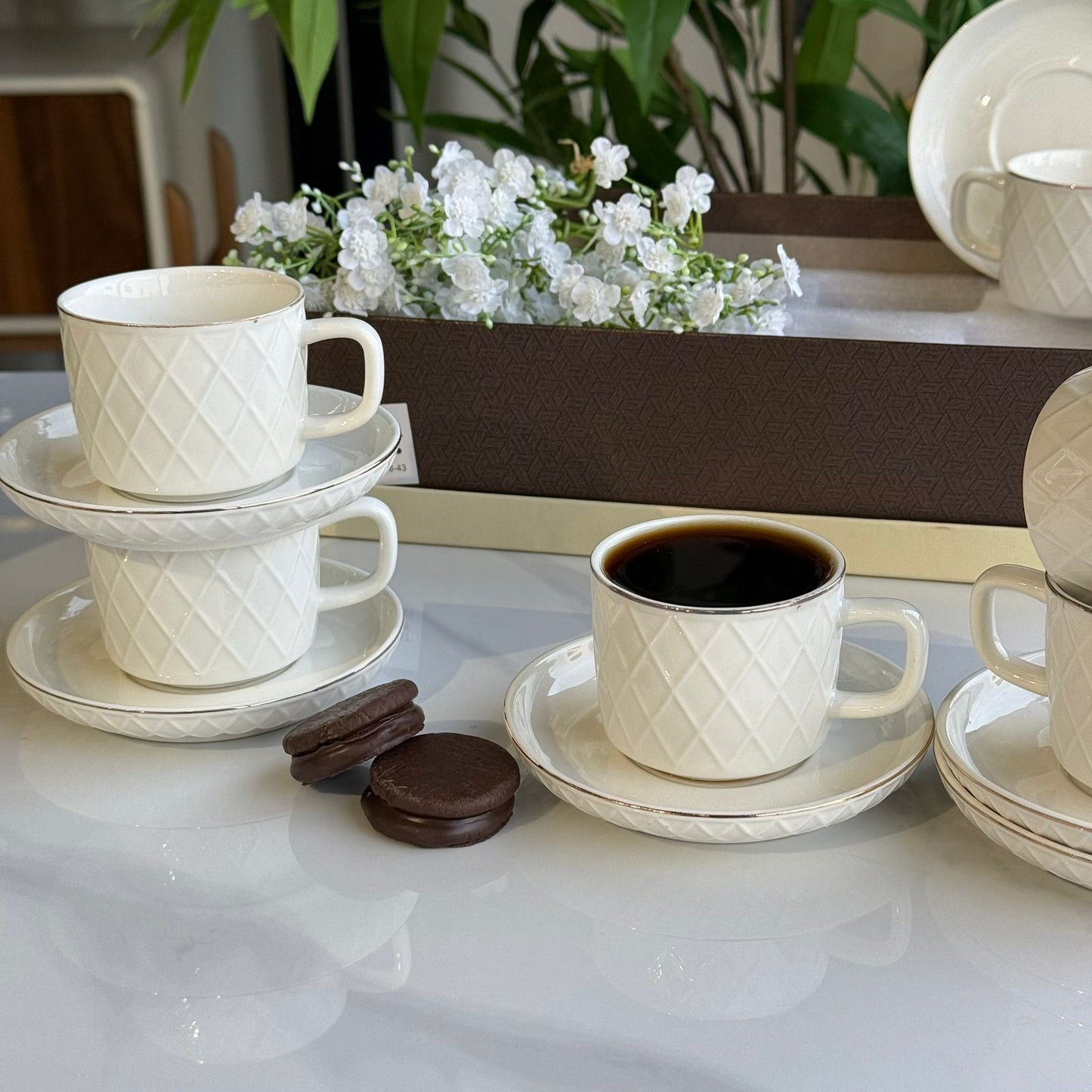Elegant Coffee Cup Set