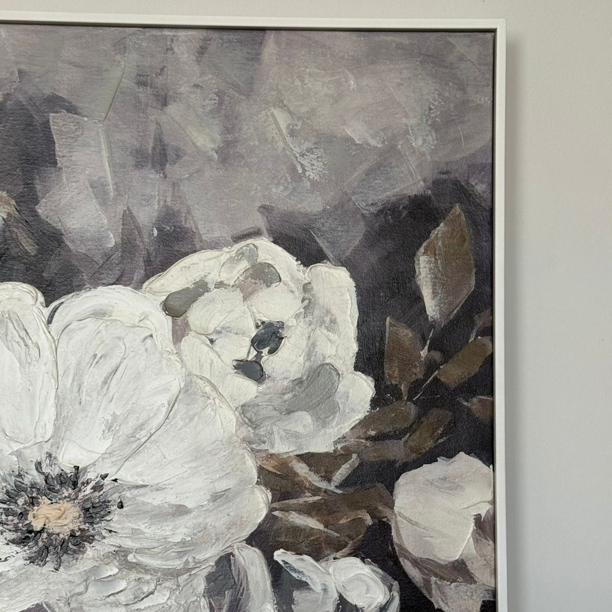 لوحة فنية مرسومة يدويا قياس 80x80 سم