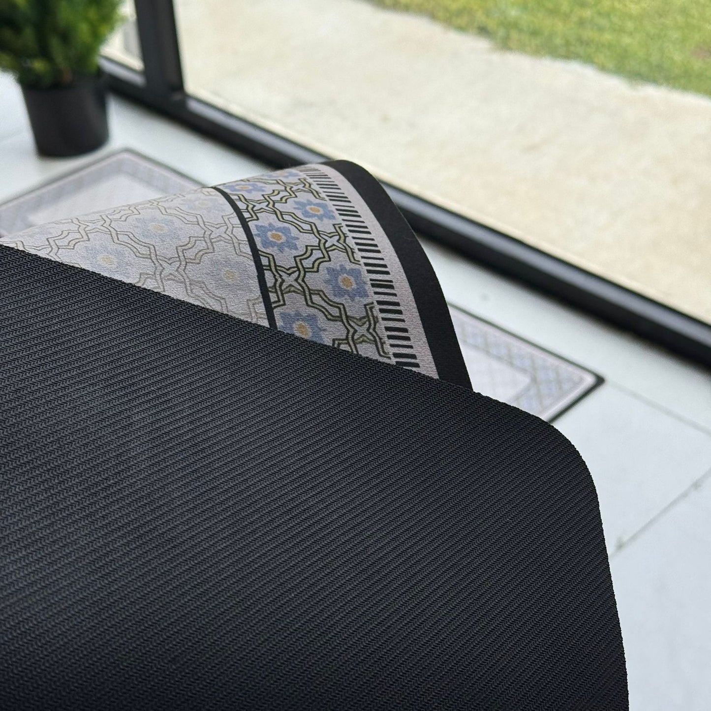 Decorative Anti-Slip Floor Mat - Set Of 2