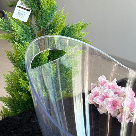 Clear Multi-Purpose Bucket – Ice Cooler & Storage Solution