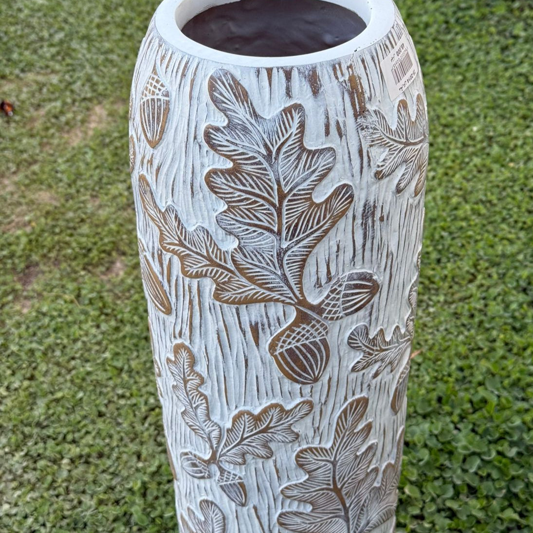 گوڵدانێکی بەرزی سیرامیکی دیکۆراتی دەست