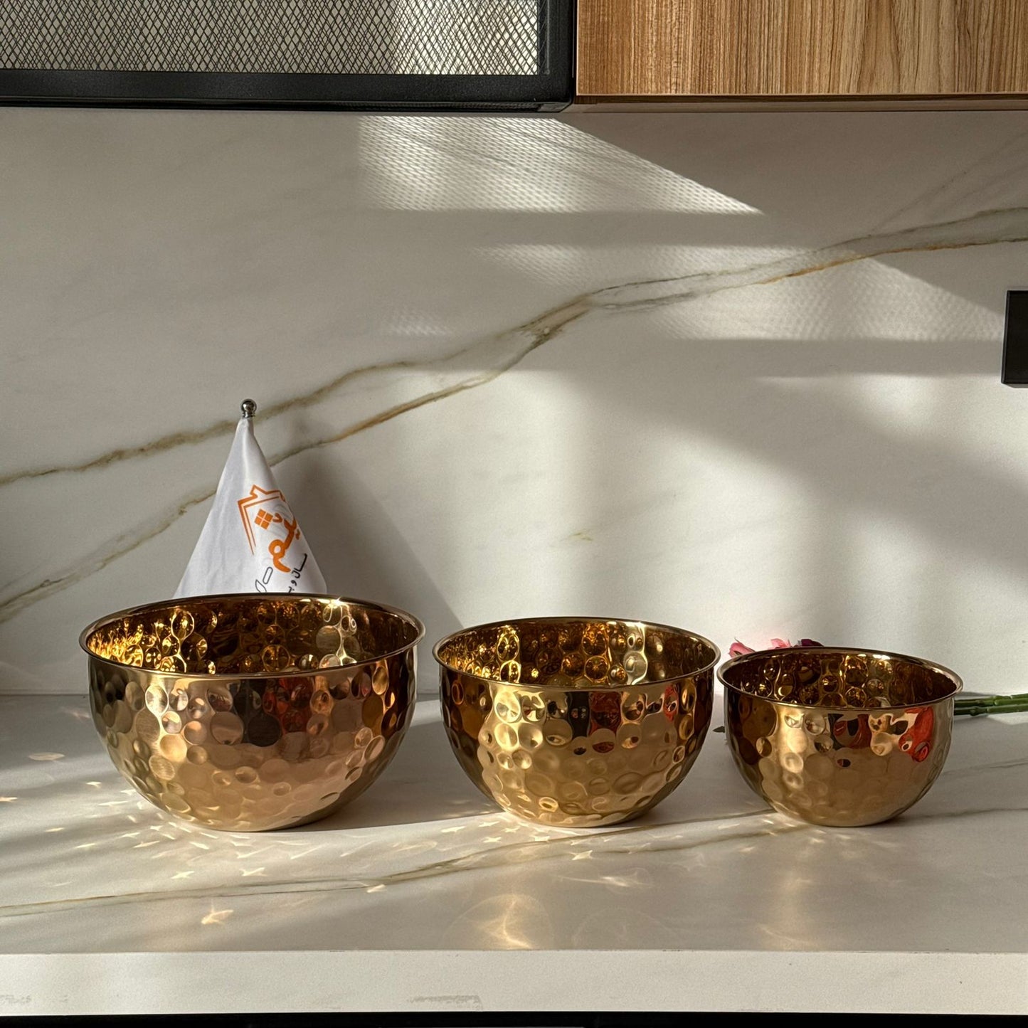 Bronze Aura Hammered Bowl