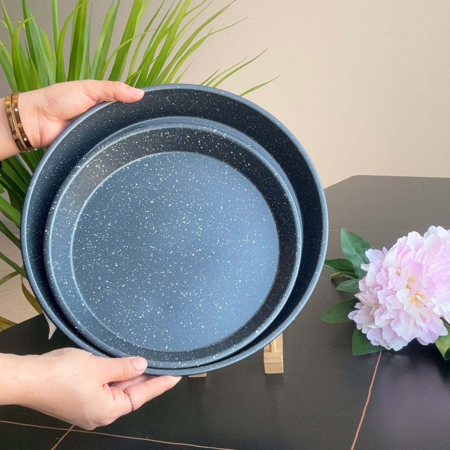 صينية خبز ممتازة غير لاصقة - دائرية