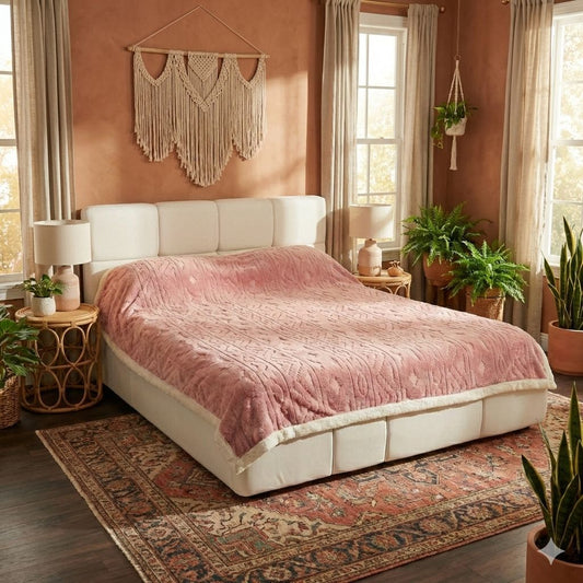 Ultra-Soft Reversible Plush Blanket