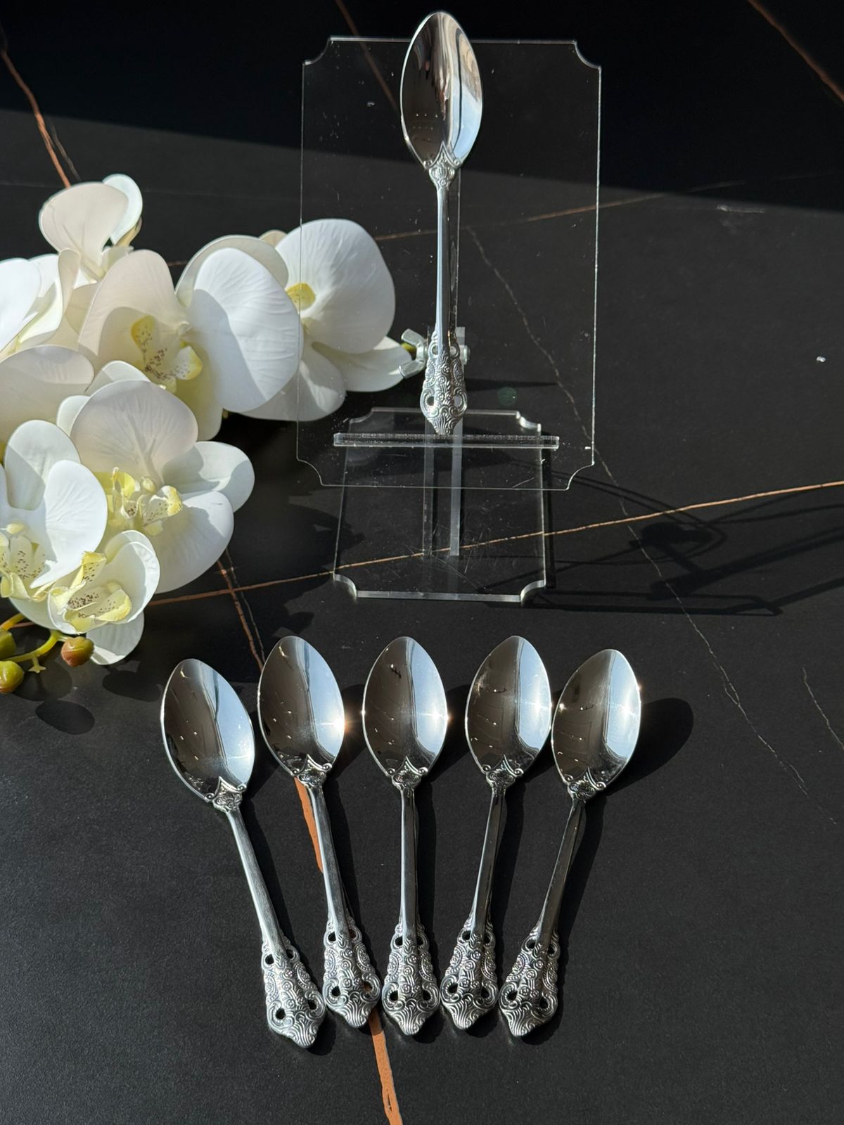 Classic Elegant Steel Cutlery Collection