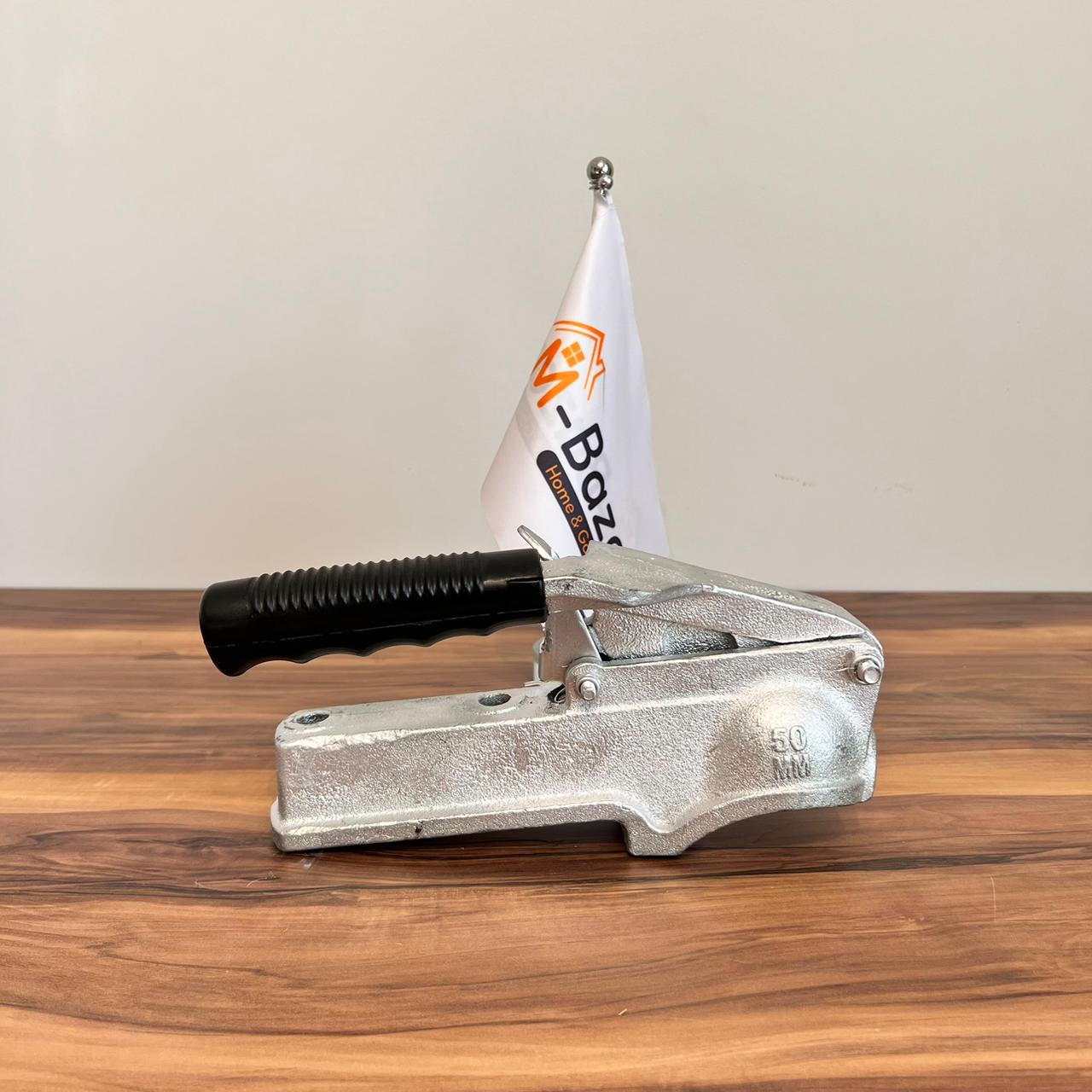Heavy-Duty Trailer Hitch Cast Coupling - 50mm, 2600Kg Load Capacity