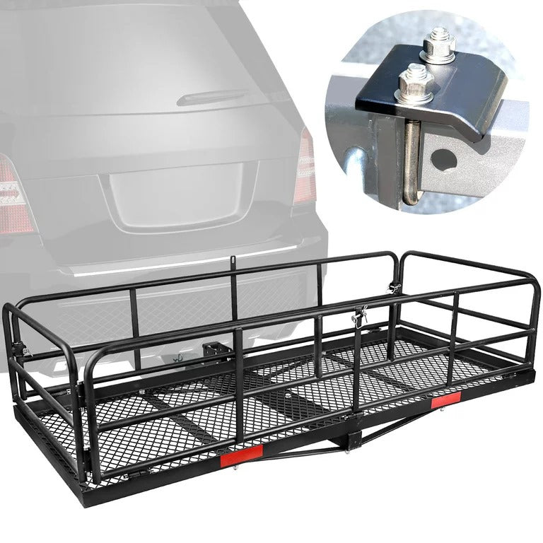 Hitch Mount Foldable Car Cargo Carrier