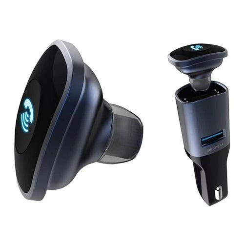 Wireless Car Charger Bluetooth headset - Main Image