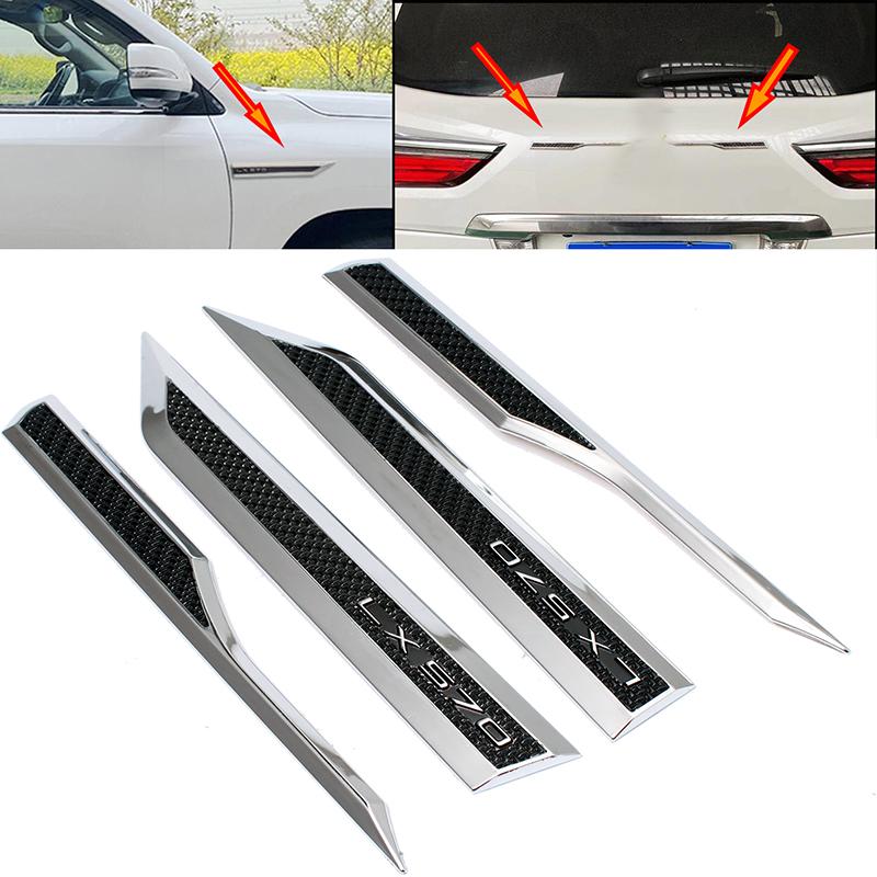 4pcs لێکسز LX570 2006-2020 لایەنی فەندەر
