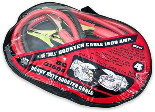 1500amps jump start ئۆتۆمبێلەکان کێبڵی بووستەر