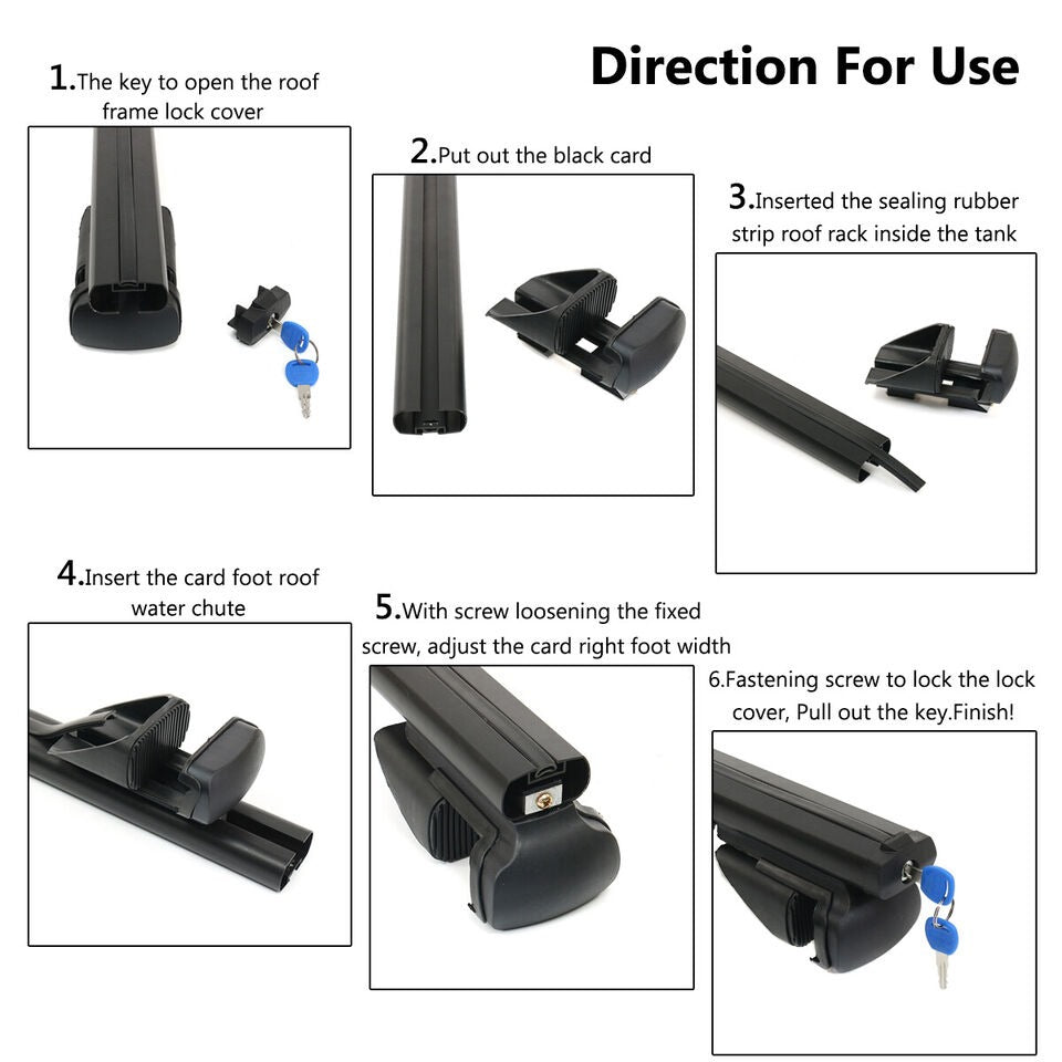 Universal Aluminum Car Roof Rack