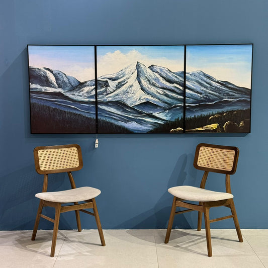 دیمەنی شاخە بەفرینەکان – سێتی هونەریی مۆدێرنی دیواری (٣ پارچە)