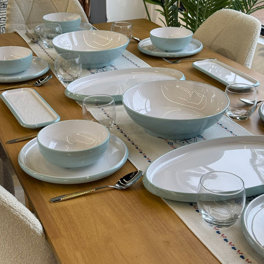 ١٨ پارچە - سێت قاپی مۆدێرن و نایاب