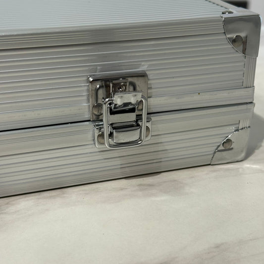 Professional BBQ Grill Tool Set with Aluminum Storage Case