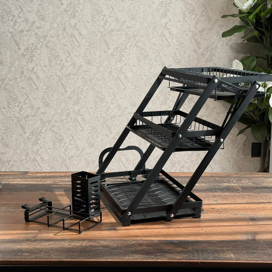 3-Tier Multifunctional Kitchen Dish Drying Rack