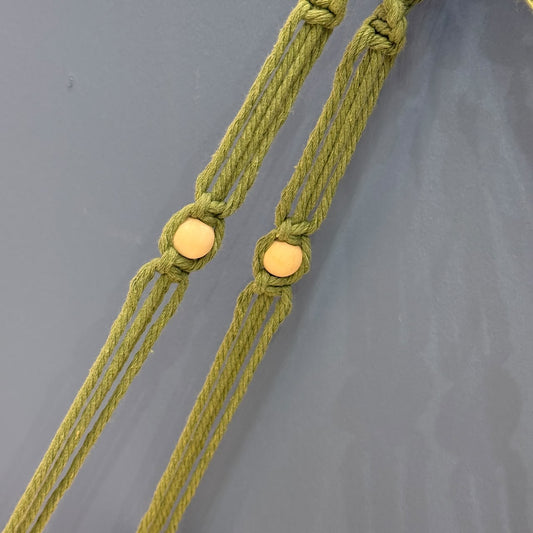 3-Tier Macrame Wall Hanging Shelf