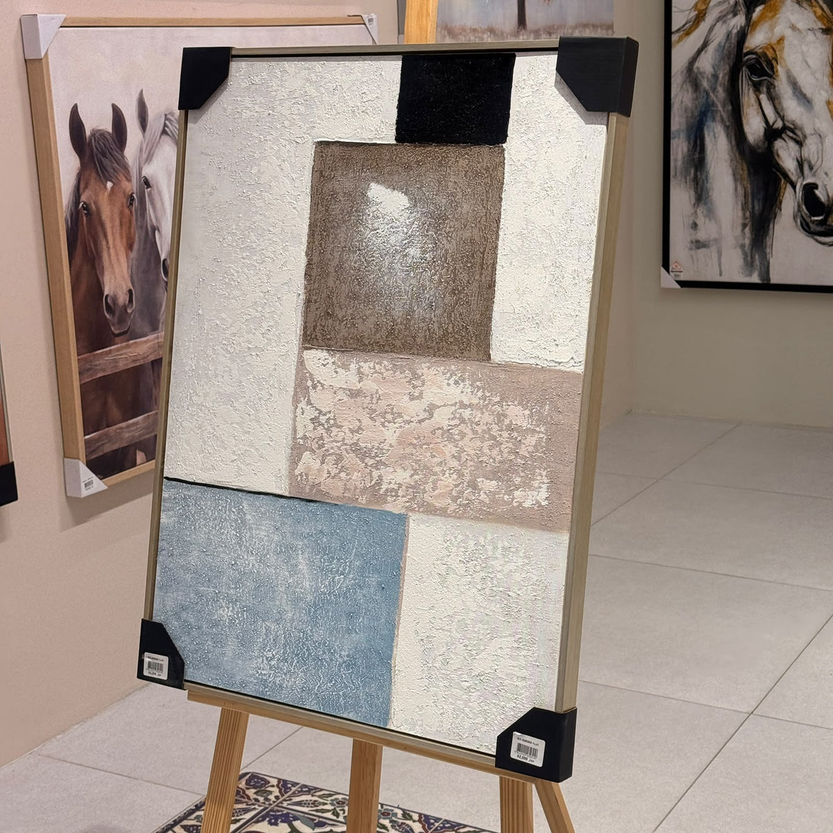 لوحة جدارية رائعة مرسومة يدويًا - 80x60