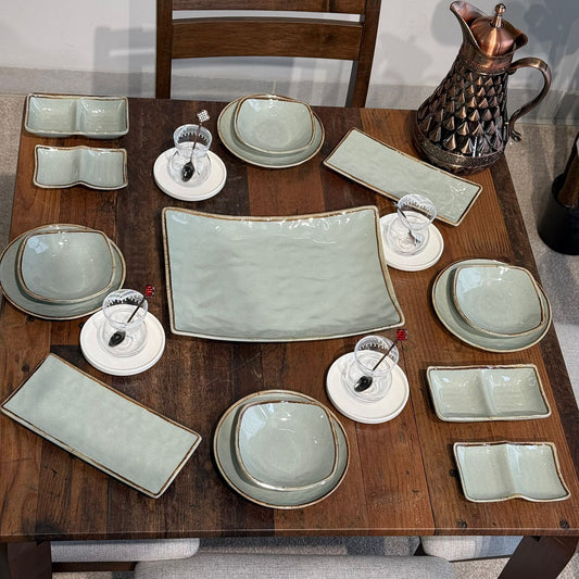 سێتی پێشکەشکردنی نانی بەیانی - ١٥ پارچە