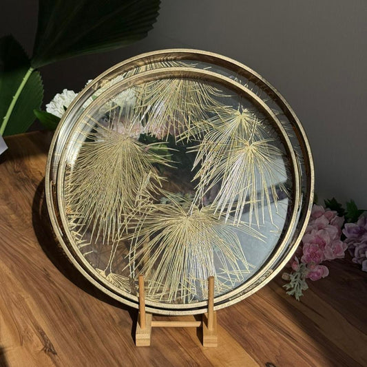 Round Luxury Serving Trays