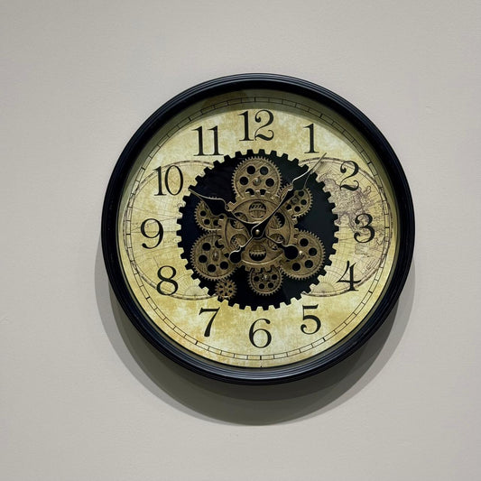 Vintage Dual-Style Clock – Roman and Standard Numerals