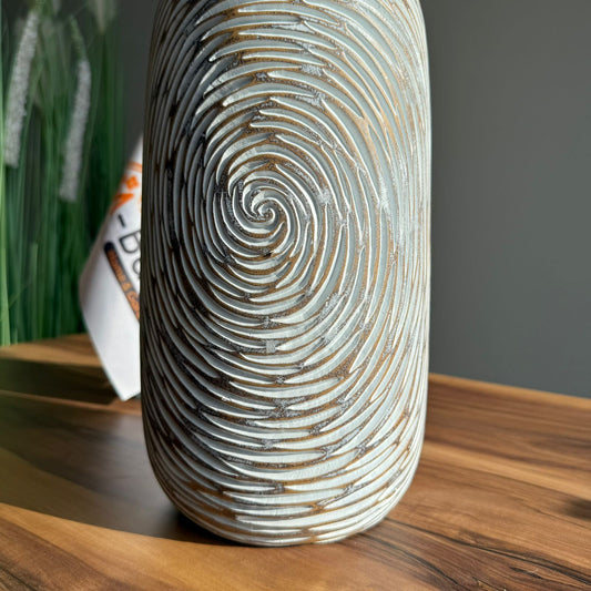 Modern Swirl Design Vase