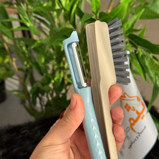 2-in-1 Cleaning Brush with Peeler