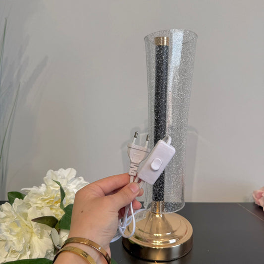 Modern Crystal Effect Table Lamp