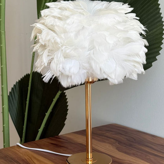 Luxe Plume Accent Lamp