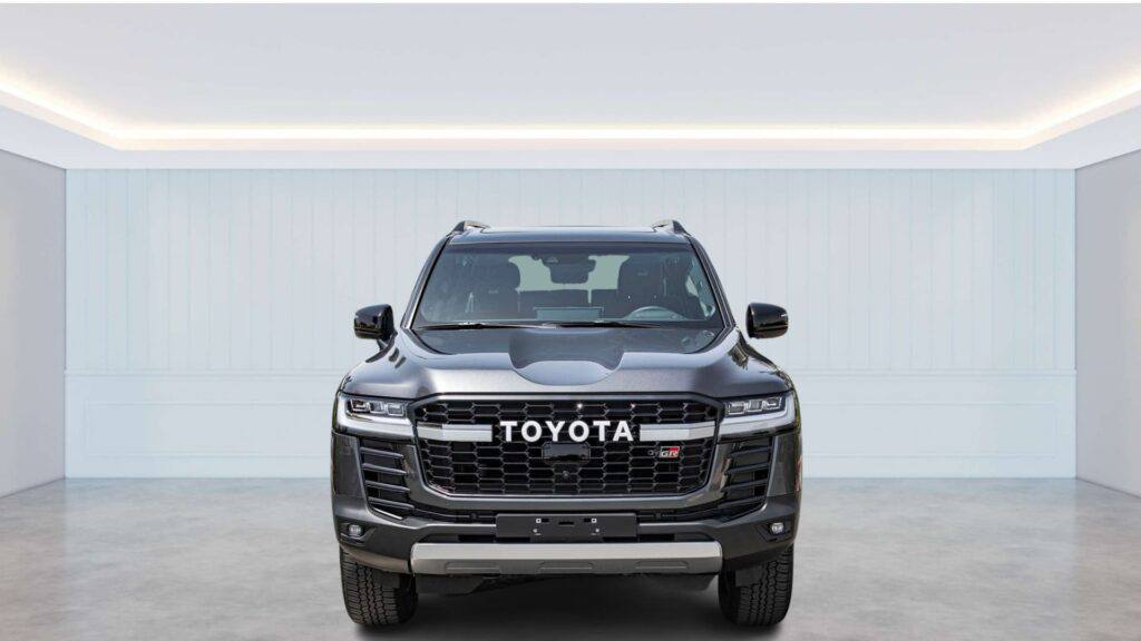 تۆیۆتا لاند کروزەر LC300 نوێکردنەوە Gr Sport Grille