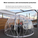 8-10 Person Garden Clear Camping Tent
