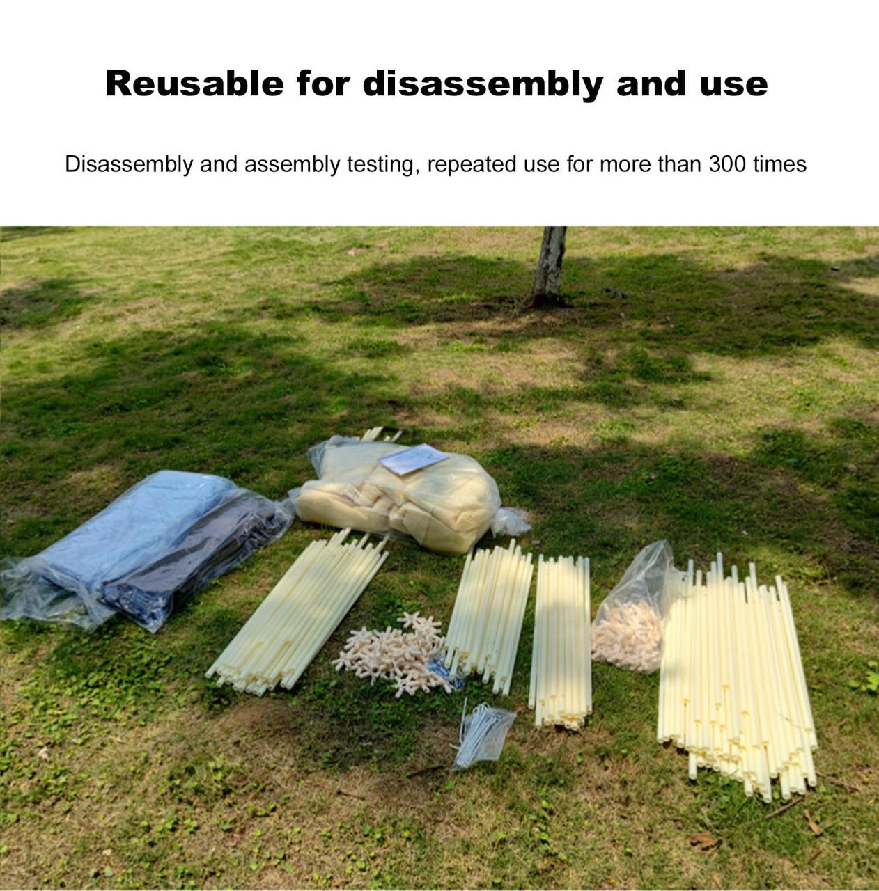 8-10 Person Garden Clear Camping Tent