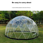 8-10 Person Garden Clear Camping Tent