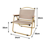 C-C-M Lounge Folding Camping Chair