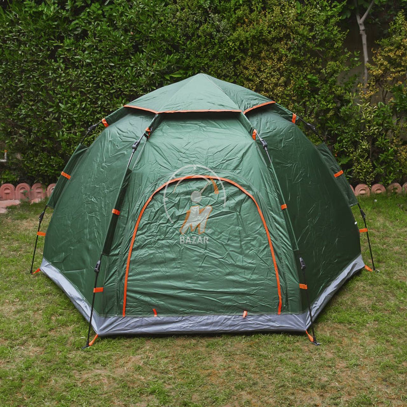Hexagon Foldable Automatic Outdoor Camping Tent