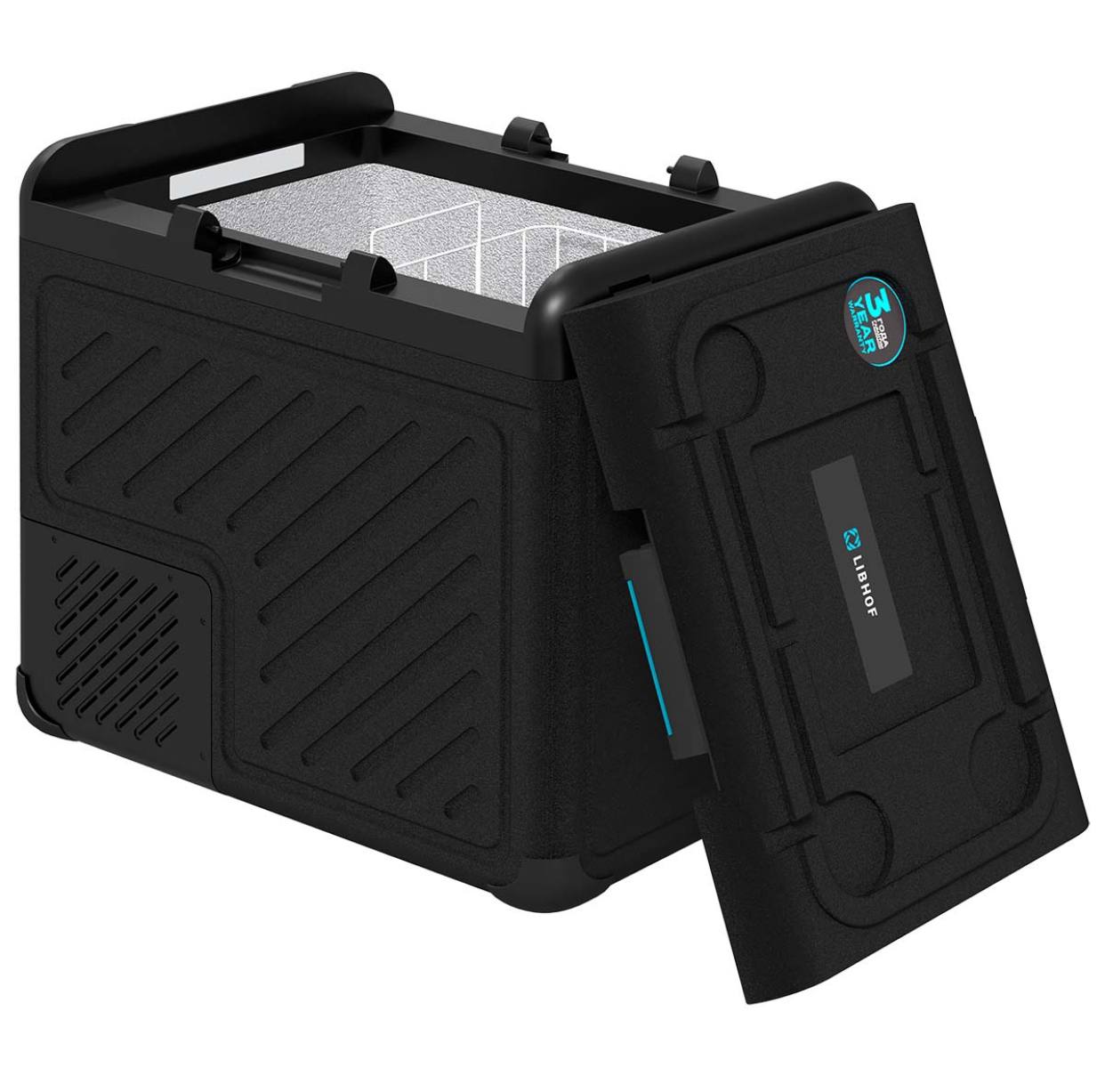 W-60 VIP Liter - Portable Car Black Cooler Box