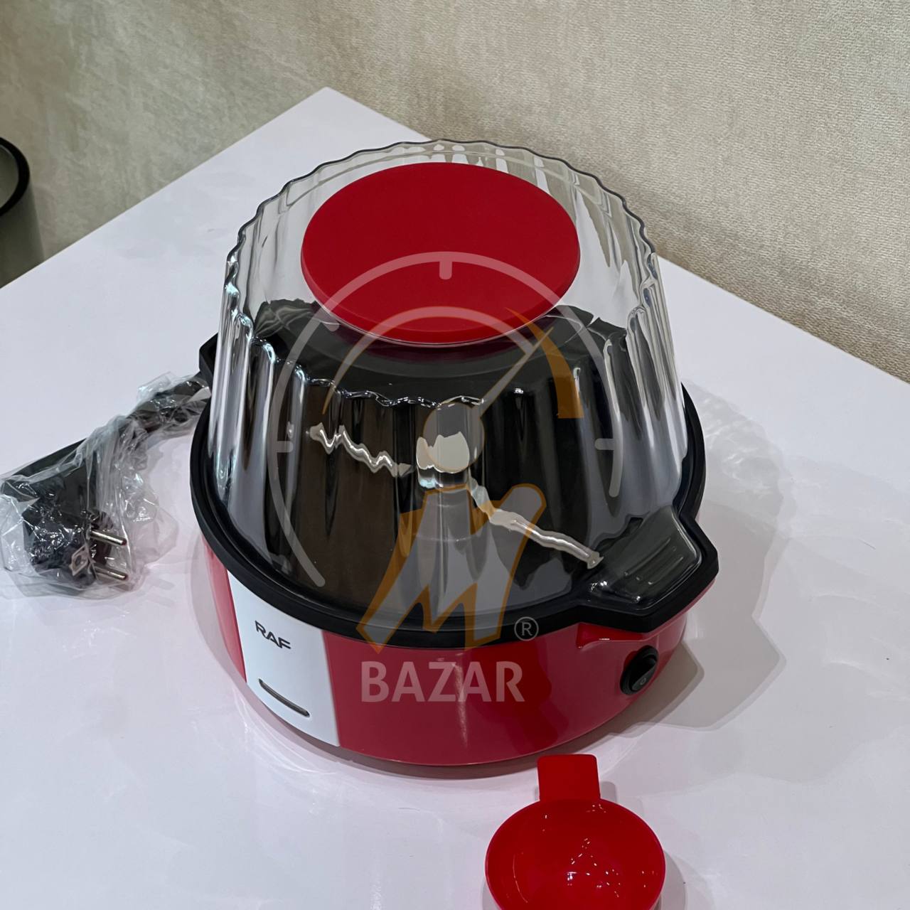 ئامێری پۆپکۆرنی هەوای گەرمی کارەبایی گەورە گەورە