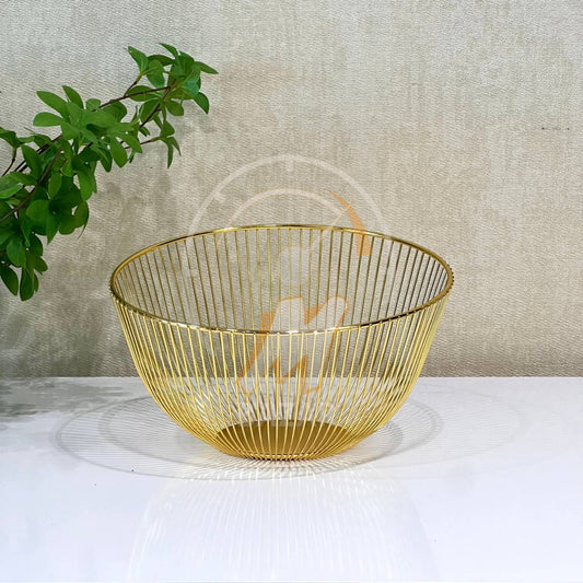 H022 Metal Serving Mesh Basket قاپ