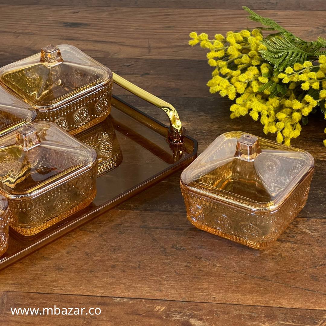 خواردنێکی کەم و لوکس/وەرزشی ٦ قاپ ڕێکخەری